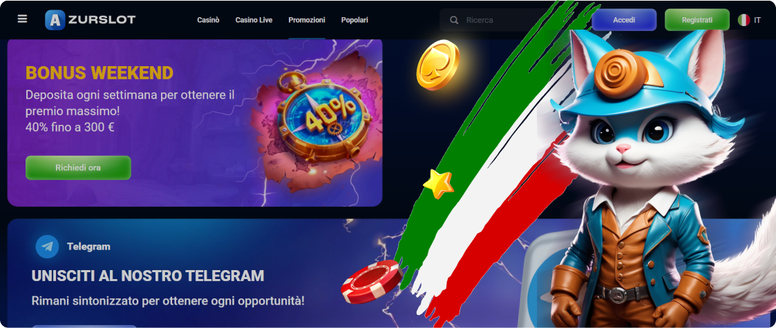 AzurSlot sito web AzurSlot sito web